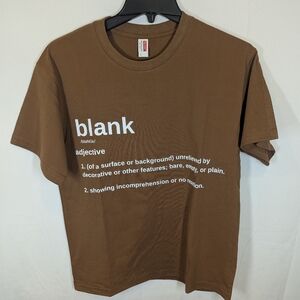 Urban Streetwear Brown Men's Cotton Graphic T-shirt  , Size M NWOT